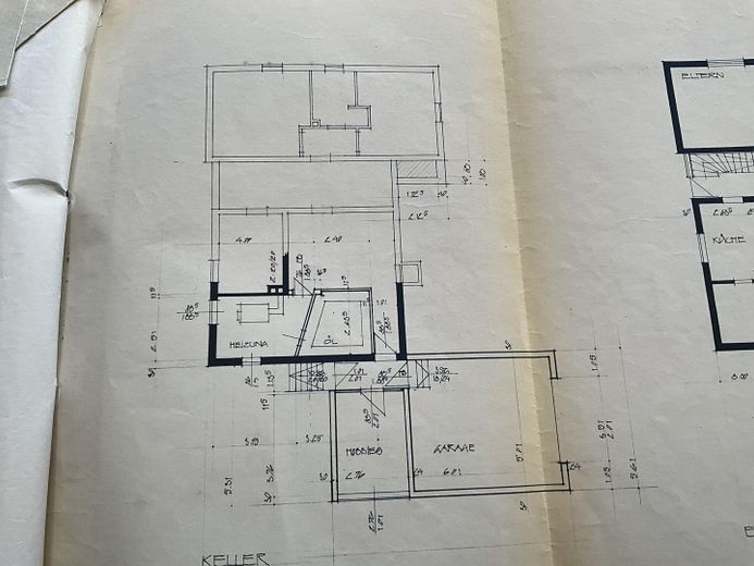 Grundriss KG und Garage