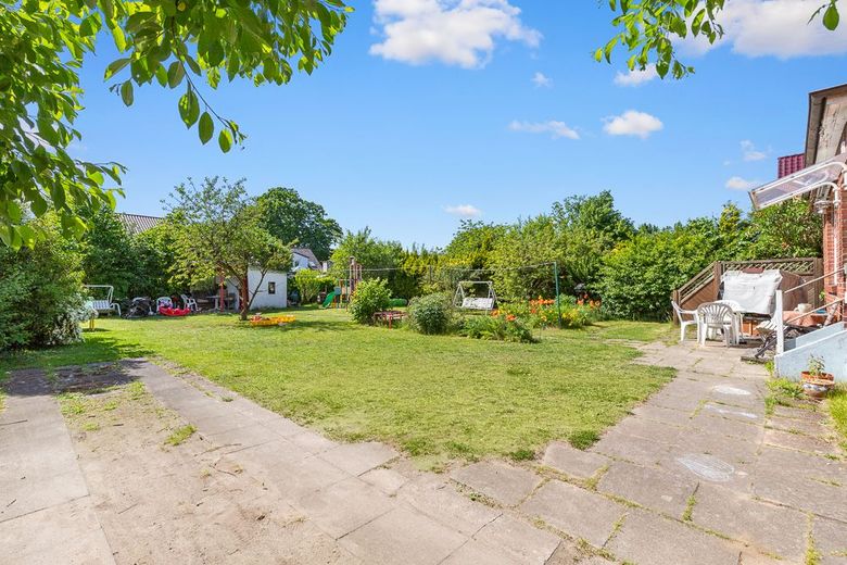Einfamilienhaus mit Charme in traumhafter Anliegerstraße von Hamburg-Rahlstedt – Garten