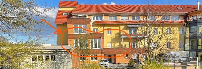 Frontansicht HAus rechts davon