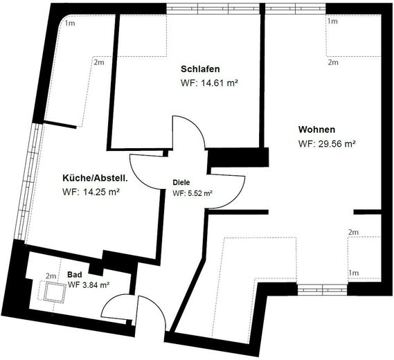 Grundrissskizze - Ground plan