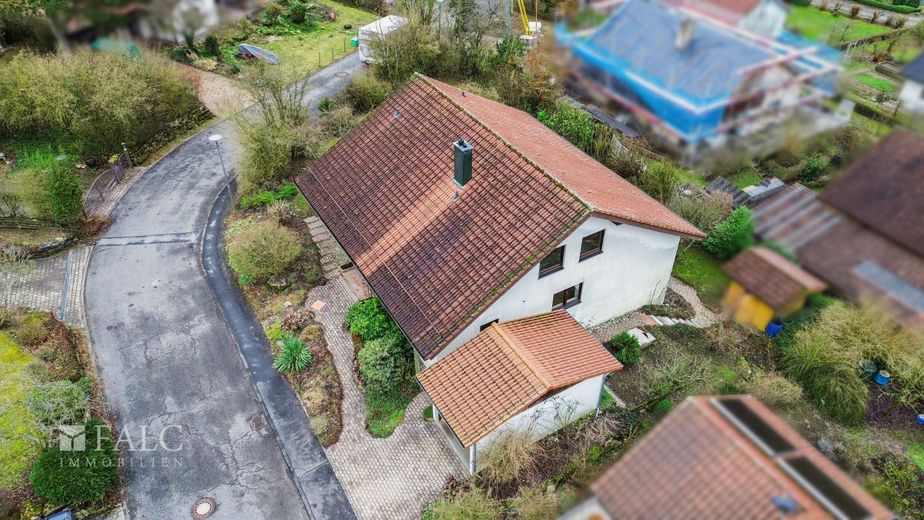 Naturnahes Wohnen flexibel gestalten! - FALC-Immobilien Öhringen – Luftaufnahme West