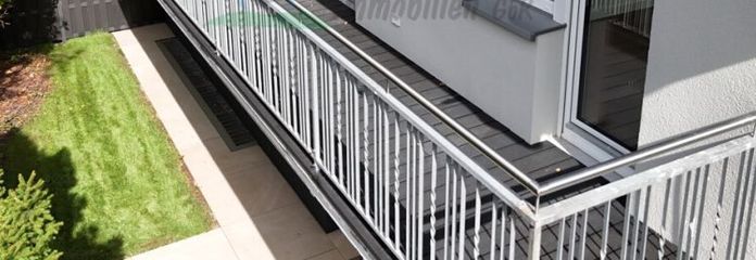 DIETZ: Appartamento di 3 locali al 1° piano nel 7-familiari ristrutturato energeticamente, con balcone verso il Godelsberg e il margine del bosco!