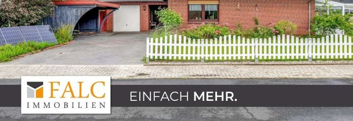Ankommen. Wohlfühlen. Barrierearm leben. Bungalow in Burhafe - Wittmund