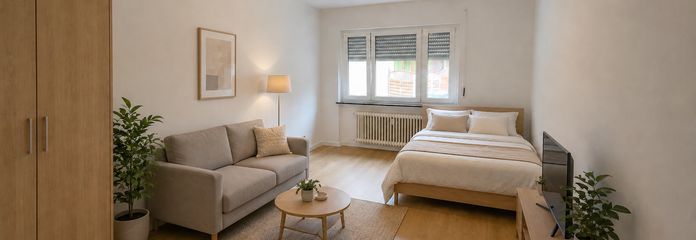 NO COMMISSION 33m² Completely Renovated Ground-Floor Apartment, Ideal as an Investment