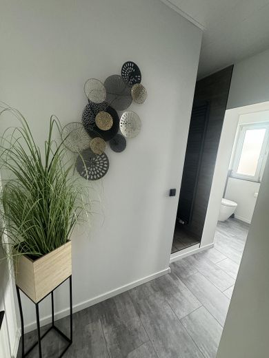 Möblierte Loft-Wohnung in zentraler Lage von Neckarsulm – Badezimmer
