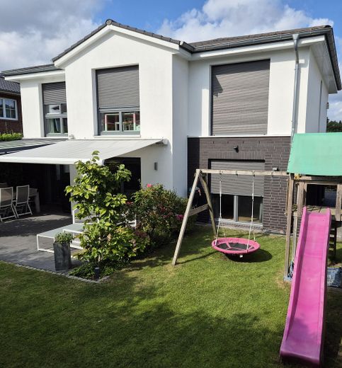 Moderna casa d’architetto ai margini dei campi a Erlenhof - senza provvigione! – Außenansicht 3