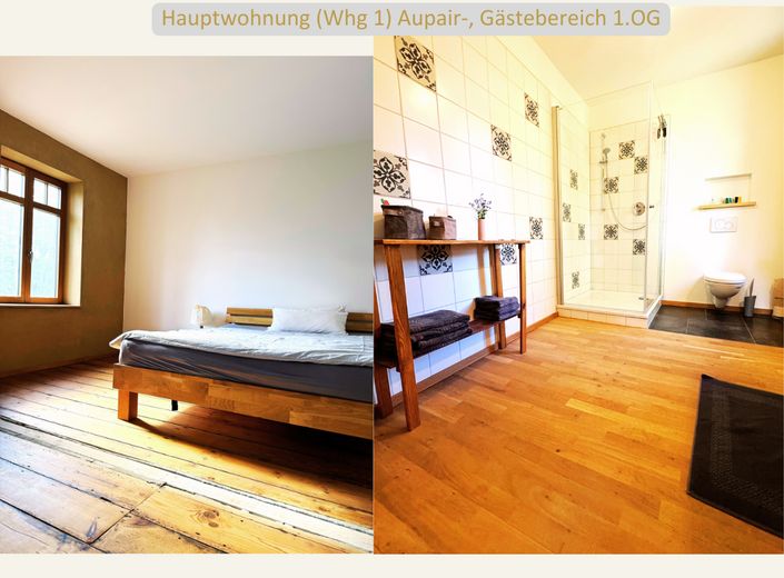 Gästebereich mit eigenem Bad