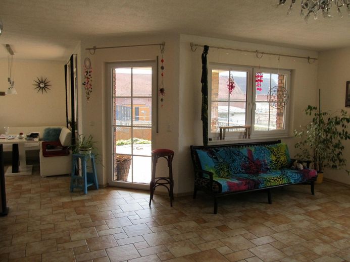 Wohnküche Zugang zur Terrasse