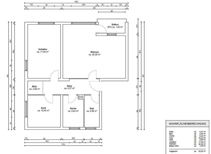 Stilvolle 3-Zimmer-Wohnung mit Balkon in der Gotha-Allee (provisionsfrei) – Foto 8