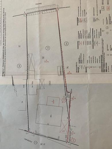 Lageplan und Grundstück