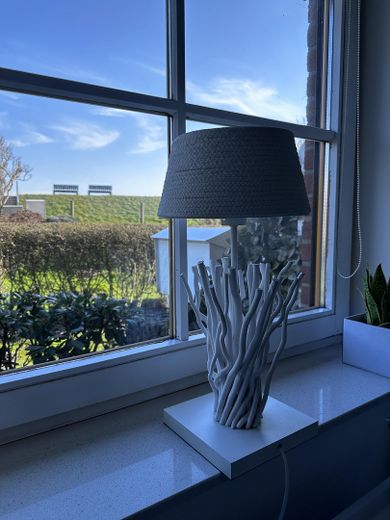 Winter-Blick Schlafzimmer