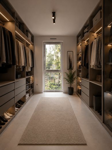 Exklusive Neubauwohnungen im Herzen von Erlensee - modern, ruhig, hochwertig – Beispiel Ankleidezimmer