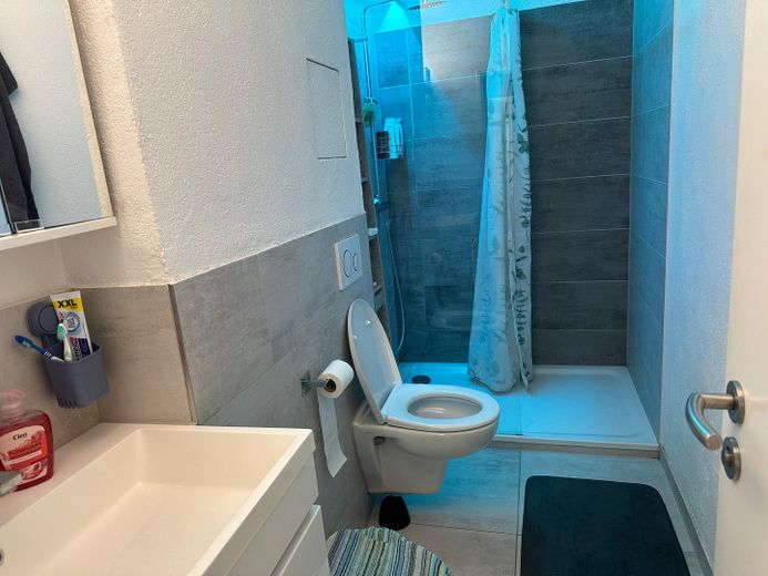 Helle, vermietete Wohnung an der schweizer Grenze | Kapitalanlage – Badezimmer 2