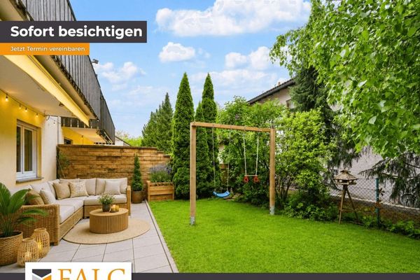 Familienfreundlich, gepflegt, sofort wohnlich - Doppelhaushälfte mit Gartenidylle in Ottobrunn