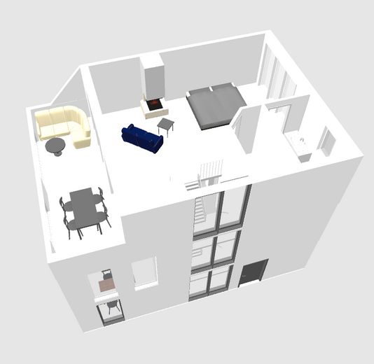 SG mit verglaster Dachterrasse