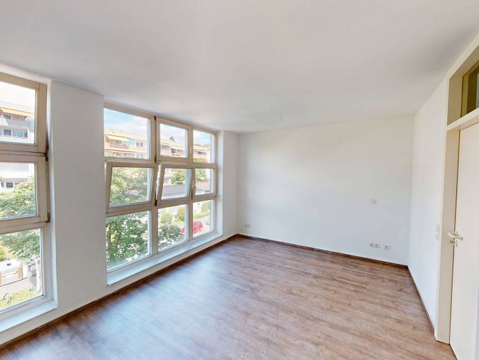 Abitare moderno con slancio ed esclusività: luminoso appartamento di 2 locali con BALCONE nel centro di Bad Godesberg – Ansicht I: Schlafzimmer