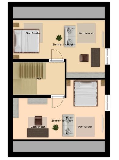 Grundriss Dachgeschoss