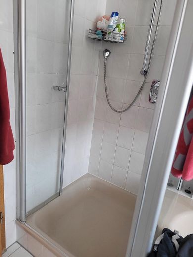 Dusche gepflegt