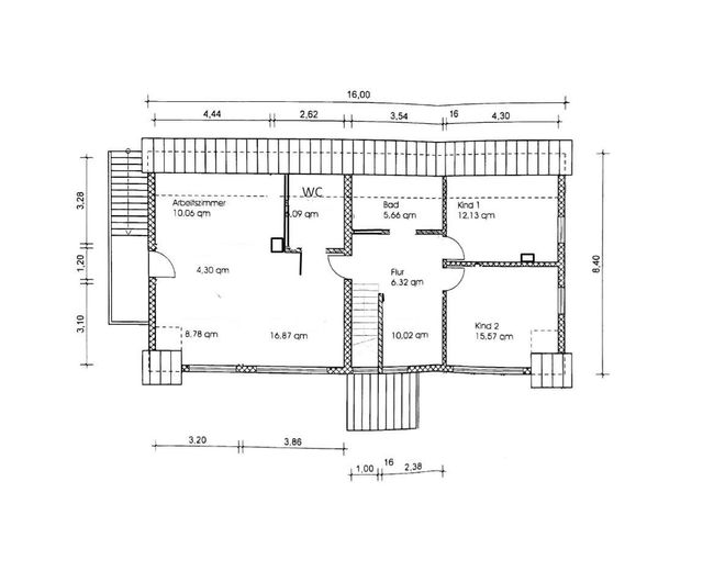Grundriss Dachgeschoss
