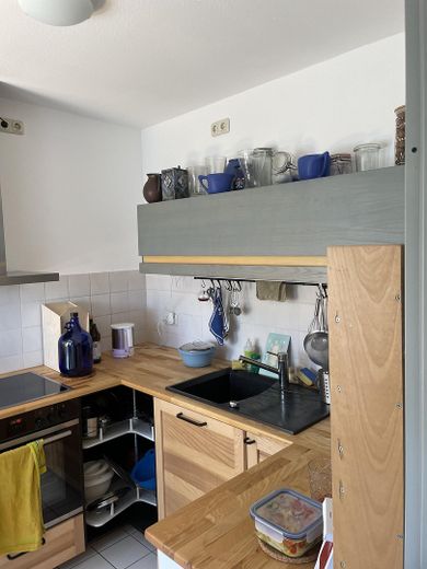 Gemütliche 3 Zimmer-Maisonettenwohnung in Eresing (Nähe Geltendorf, BRB und S-Bahn München) – Küche (ablösbar)