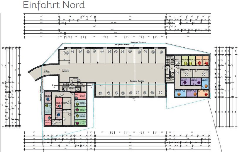 Zentraler Stellplatz - sicher, sauber und nicht öffentlich zugänglich – Lageplan