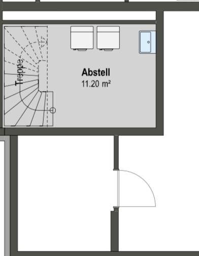 Grundriss - UG / Abstellraum