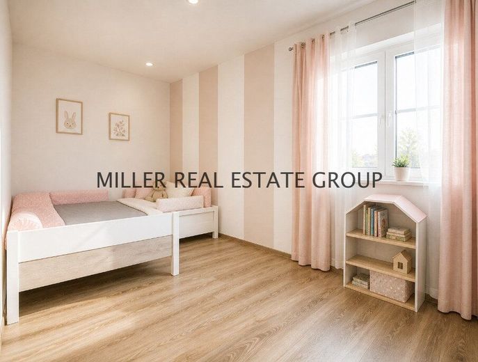 Moderne 4-Zimmer-Erdgeschosswohnung mit Privatgarten, Terrasse &amp; zwei Tiefgaragenstellplätzen! – Kinderzimmer