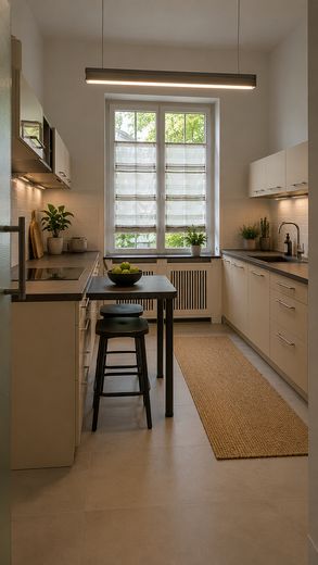 Bremen – Barkhof von privat: Repräsentative Hochparterre-Wohnung – Küche