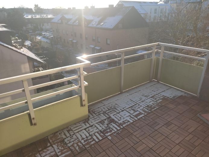 Dachterrasse mit neuem Boden