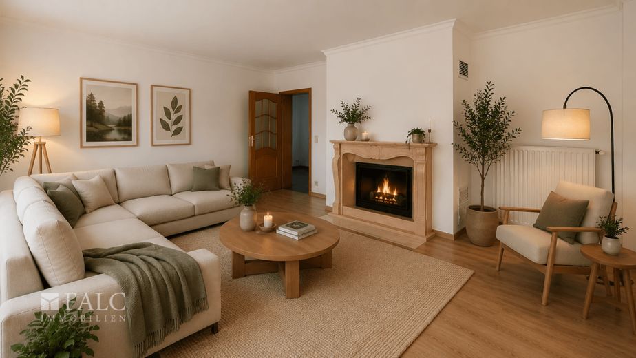 ***Ihr neues Zuhause - Einfamilienhaus mit Kamin, Sauna &amp; schönen Gartenbereich*** – Beispielbild Wohnzimmer