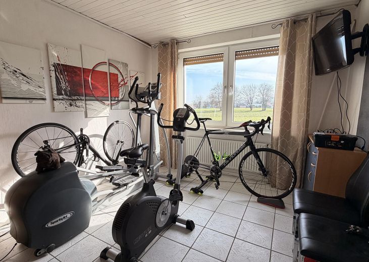 Erdgeschoss: Sportraum 