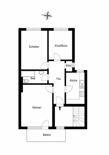 Grundriss nicht maßstabstreu