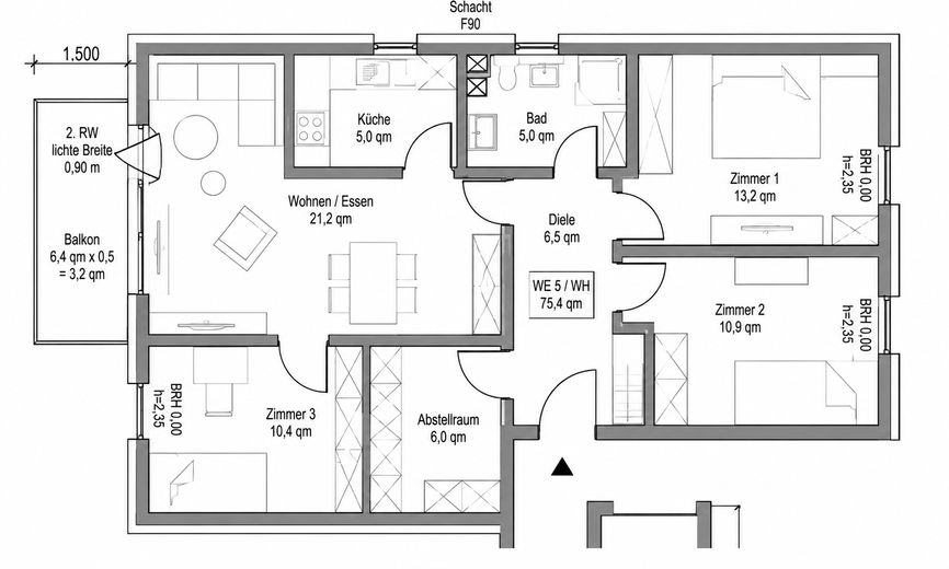 Clever investieren – Eigentumswohnung in 52146 ; BJ 2020 – WE 9 aus Portfolio