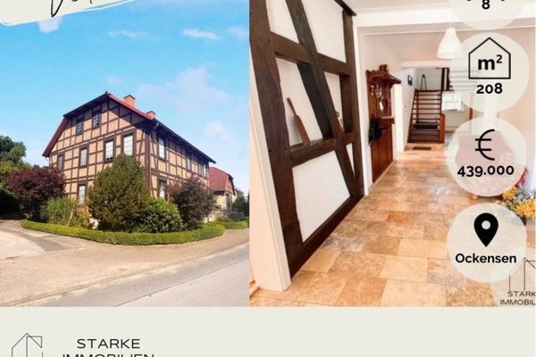 Pferdeimmobilie mit Fachwerkhaus - liebevoll modernisiert mit Nebengebäuden bei Salzhemmendorf