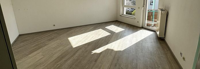 Helle 3-Zimmer-Wohnung in Nähe zum Bahnhof Mering – Wohnzimmer