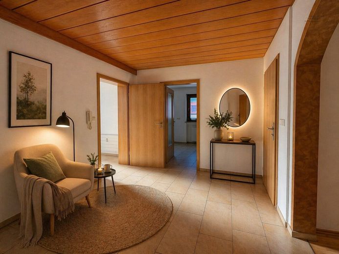 Haus im Haus- 6,5 Zimmer Wohnung in zentraler Lage – Flur