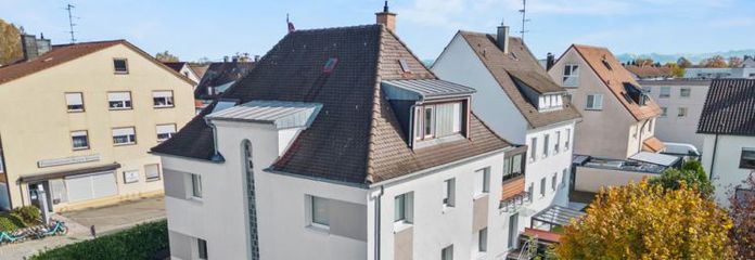 Grazioso appartamento di 3 locali all’ultimo piano in una zona residenziale privilegiata di Friedrichshafen