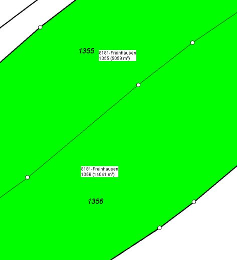 Fläche der Grundstücke