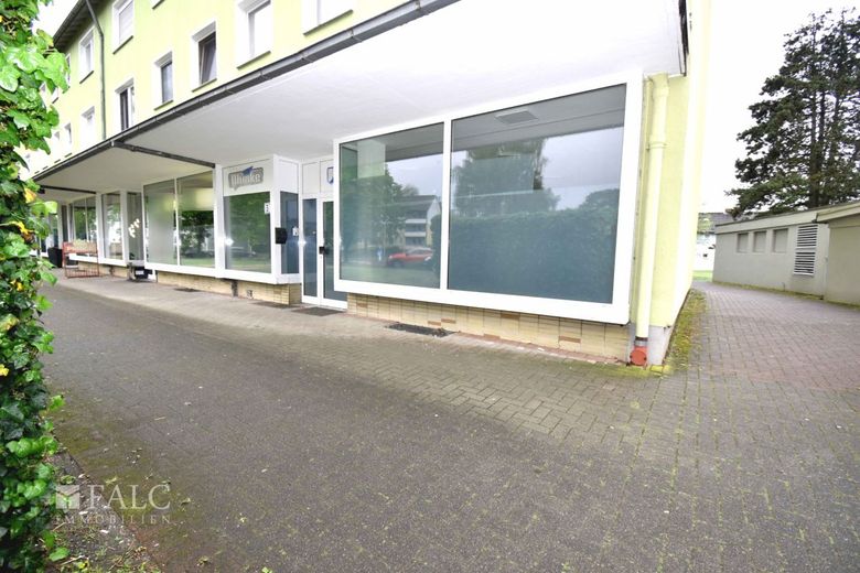 Vielseitiges Ladenlokal/Büro - ideal für Kiosk, Friseur, Kosmetik, Podologie oder Praxis – Außenansicht