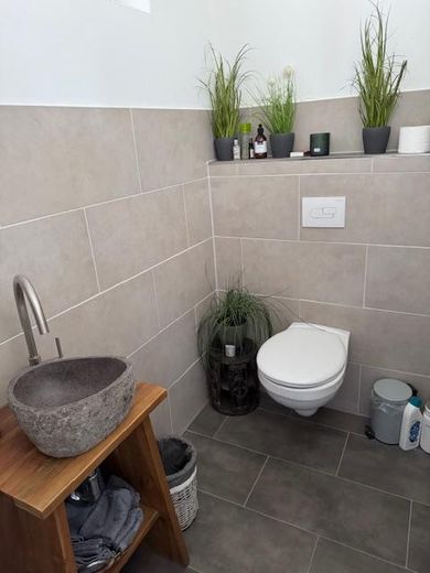 WC im Anbau