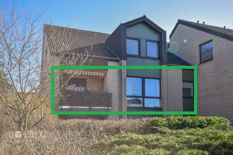 Perfekt für Singles &amp; Paare - Rückzug mit Stellplatz – Außenansicht von Balkon und Wohnung
