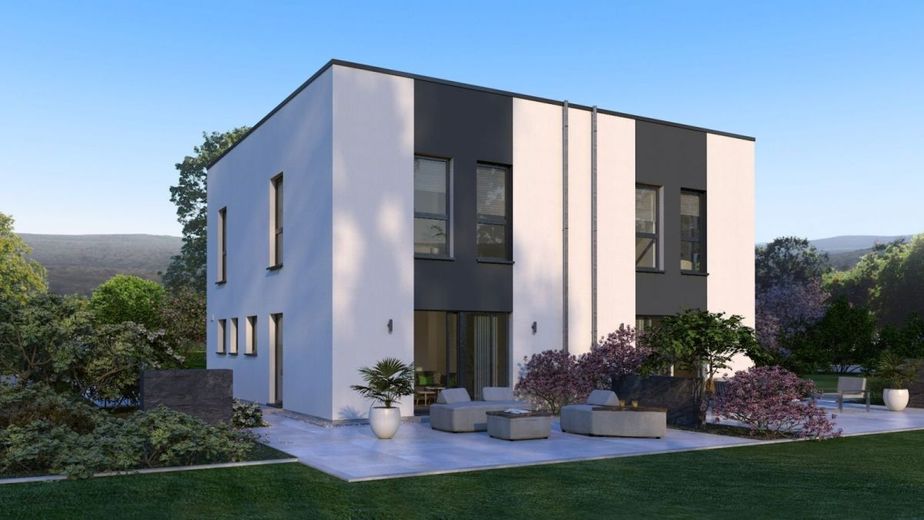 TBU // MODERNE ARCHITEKTUR TRIFFT AUF GEMÜTLICHKEIT – Ansicht Garten