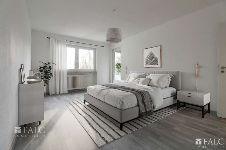 Schlafzimmer Visualisierung