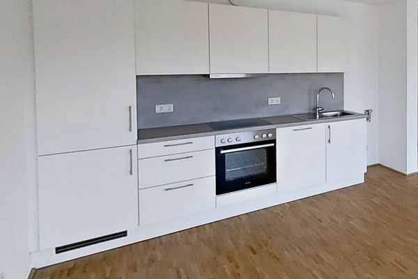 Modernes 1-Zimmer-Apartment mit EBK im Neubauquartier "Großherzog Friedrich Höfe"