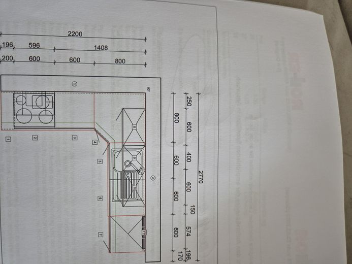Grundriss Küche