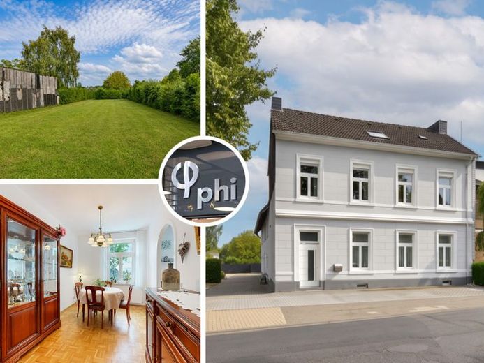PHI AACHEN - Historisches Ein- bis Zweifamilienhaus mit sechs Garagen auf großem Grund! – Foto 1