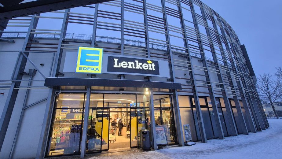 Edeka auf dem Gelände