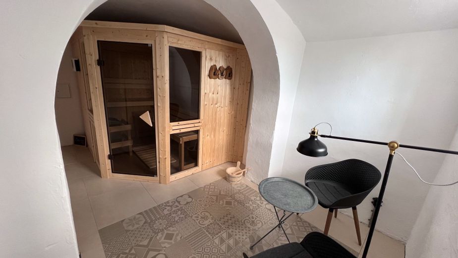 Penthouse-Traum mit Weitblick - Stillvolles Wohnen auf Rügen – Saunaraum