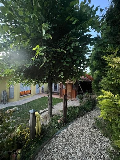Blick von der Sauna