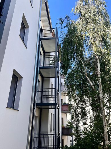 Ansicht Balkonanlage